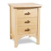 Bedside Table With Three Drawers