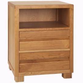 Bedside Table With Two Drawers