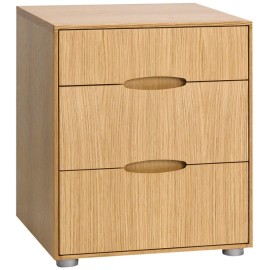 Bedside Table With Three Drawers